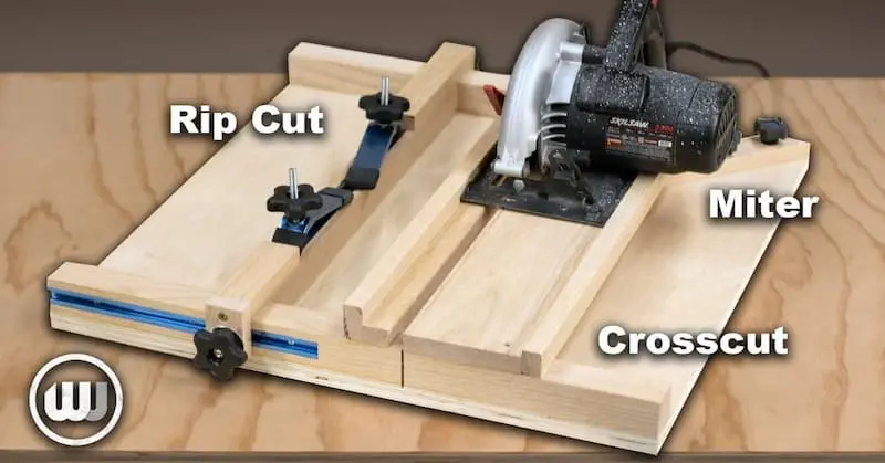 Circular Saw Crosscut & Rip Jig