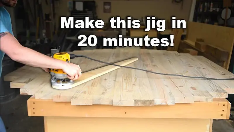 This Circle Cutting Router Jig Only Takes 20 Minutes to Make – How to Cut Out a Round Table Top