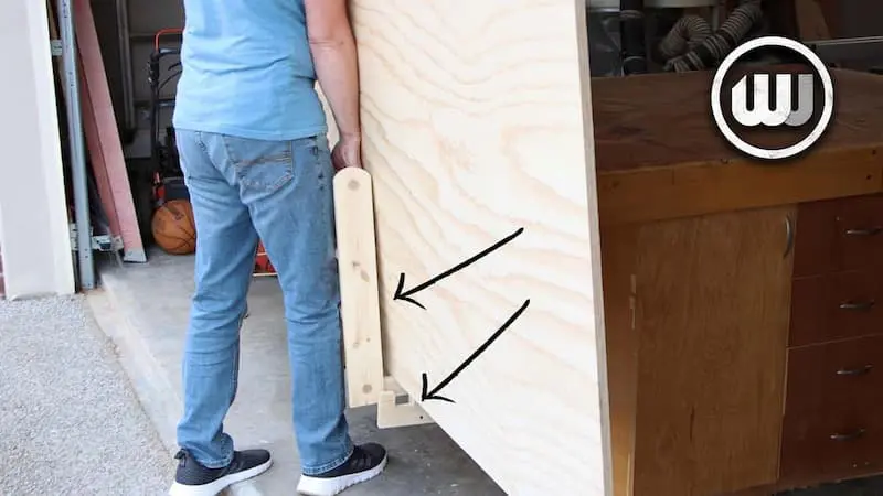 Plywood Lifting Jig System. Carry Plywood by Yourself!