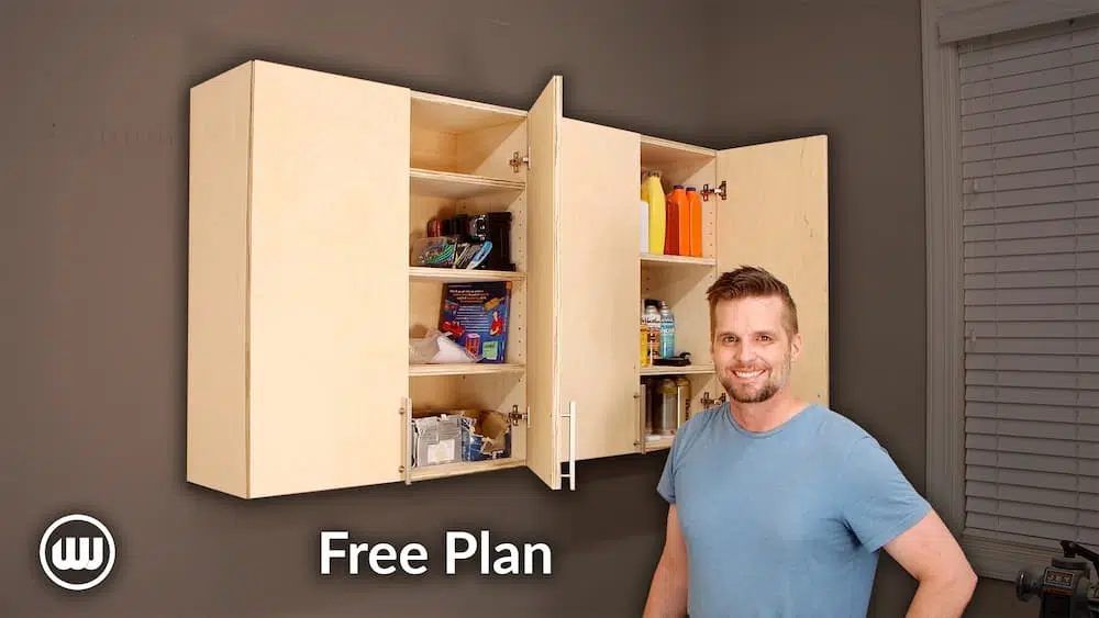 Easy Garage Shop Cabinets | Finally Organizing This Mess!